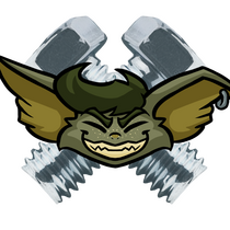 Gremlin and Cross-Bolts Logo